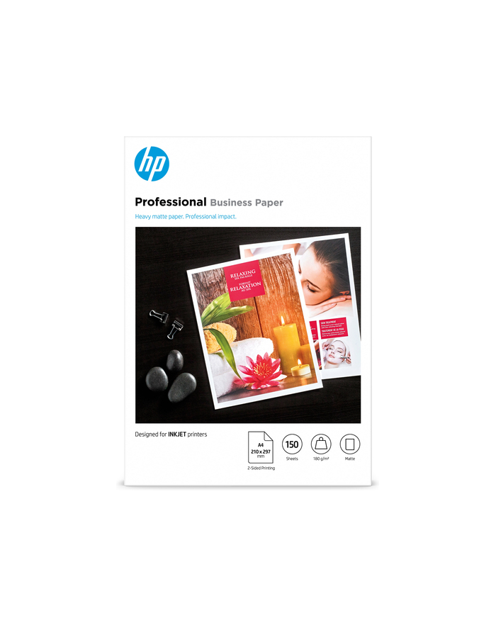 hp inc. HP Prof Matte Ij A4 180g 150sh FSC Paper