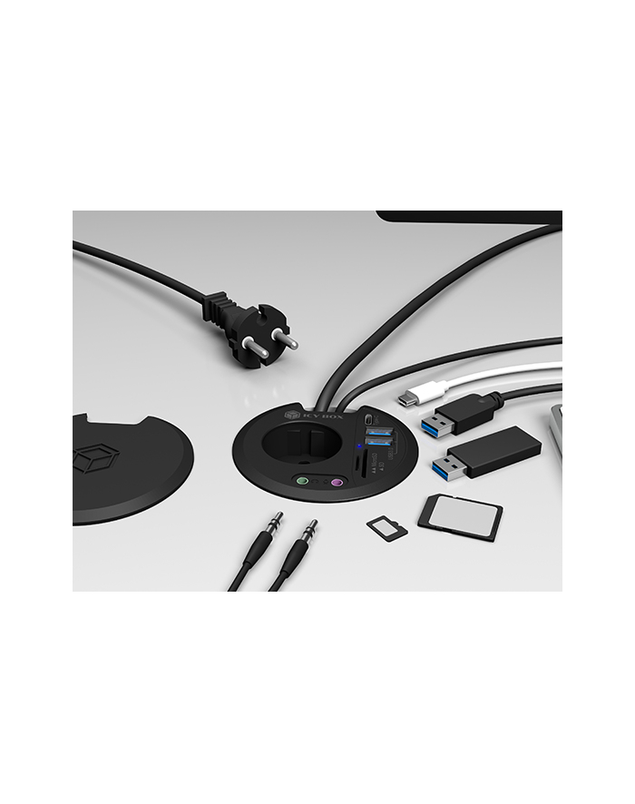 ICY BOX IB-HUB1430-CR - 60809