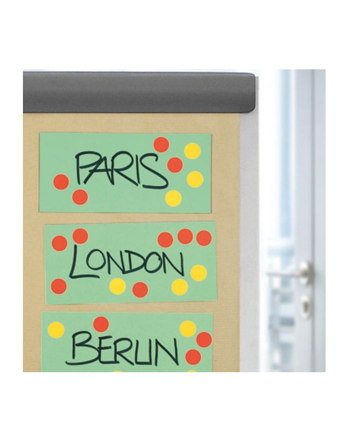 Herma Etykieta okrągła ø 32mm pomarańczowy papier fluorescencyjny 360szt. 2274