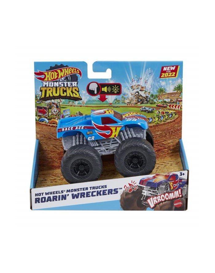 Hot Wheels Monster Truck Roarin Wreckers Pojazd 1:43 HDX60 p4 MATTEL