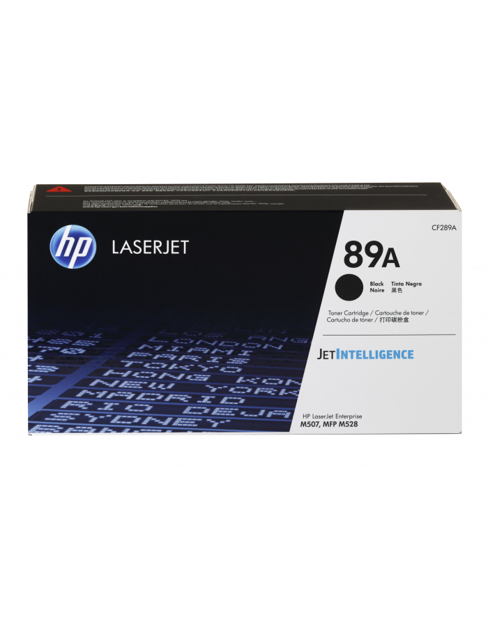 HP 89A Black LaserJet Toner Cartridge CF289A