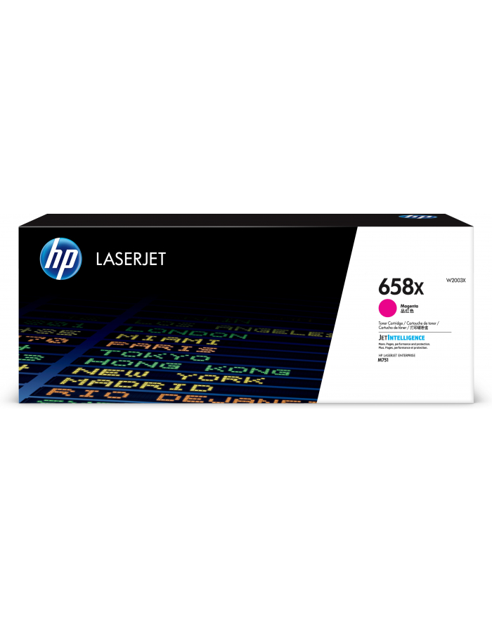 HP 658X Magenta LaserJet Toner Cartridge W2003X