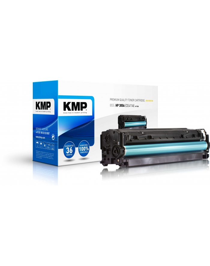 KMP H-T158 - Toner laserowy Cyjan 12330003