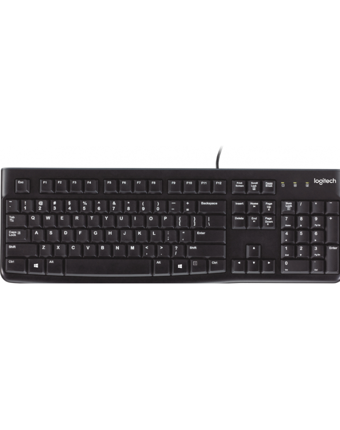 Klawiatura Logitech K120 920-002489 USB 2.0; DE