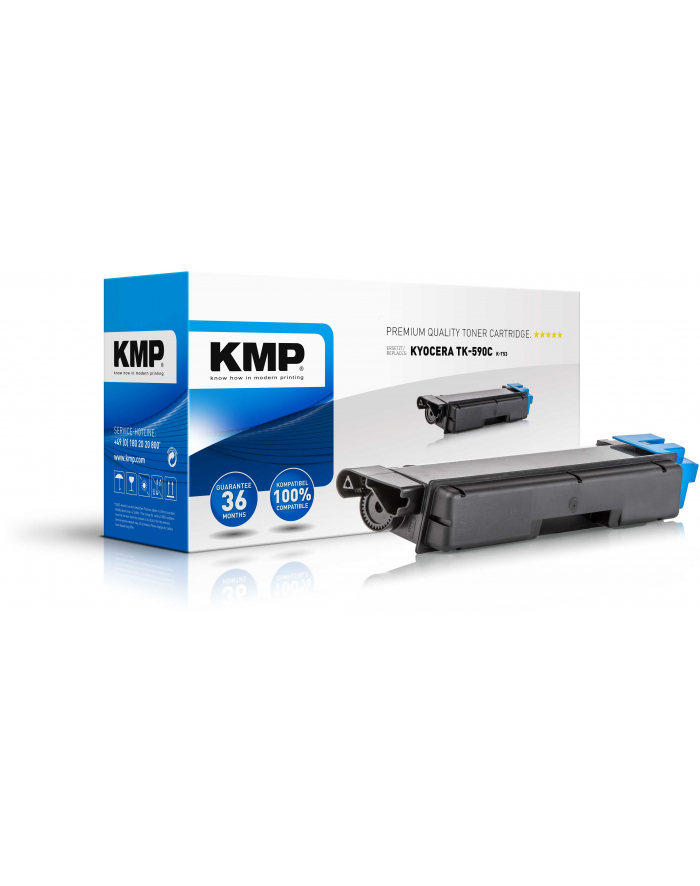 KMP Zamiennik dla TK-590C Cyan (2893.0003)