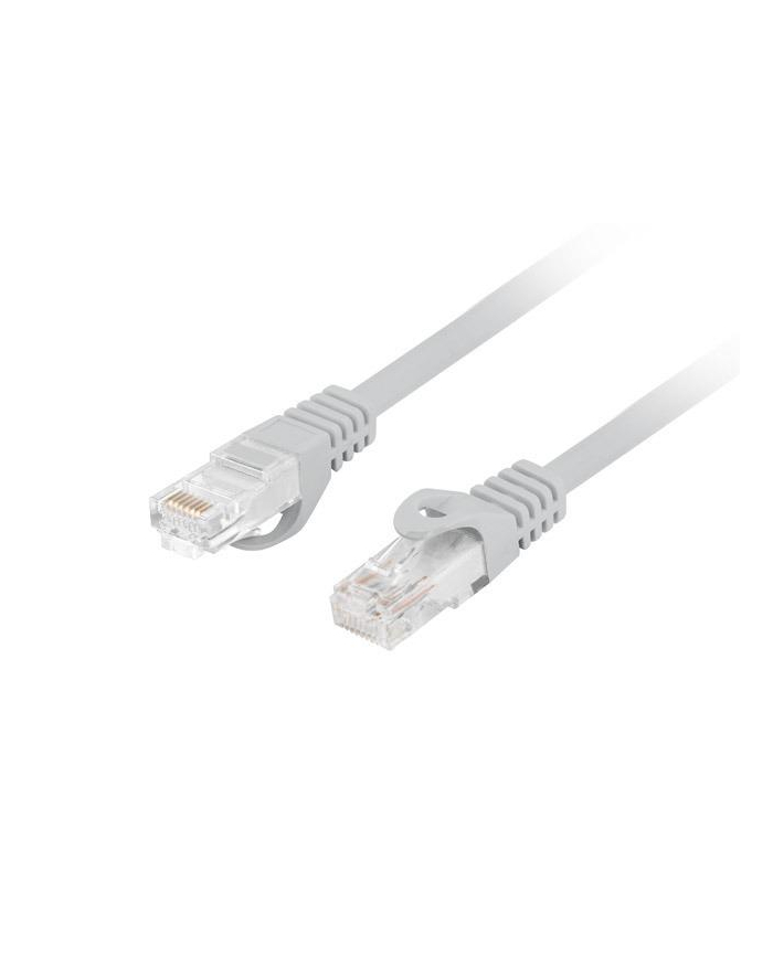 LANBERG Patchcord kat.6 UTP LSZH CU 5m szary Fluke passed