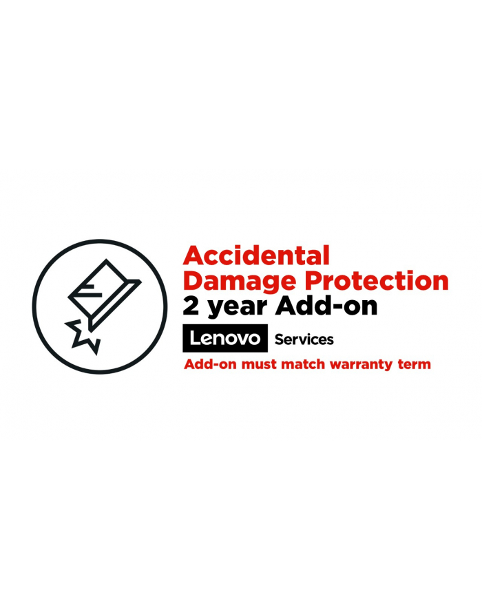 Lenovo Gwarancje dodatkowe notebooki Polisa serwisowa/2Y ADP compWith D/CCI 5PS0K78458