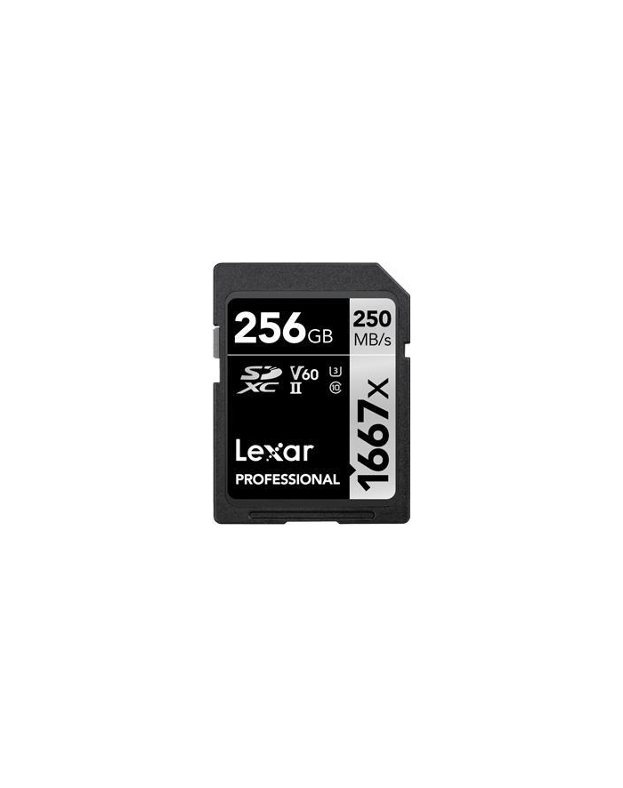 LEXAR 843367114962 Lexar Pro 1667X SDXC UHS-II U3 V60R250/W90_256GB