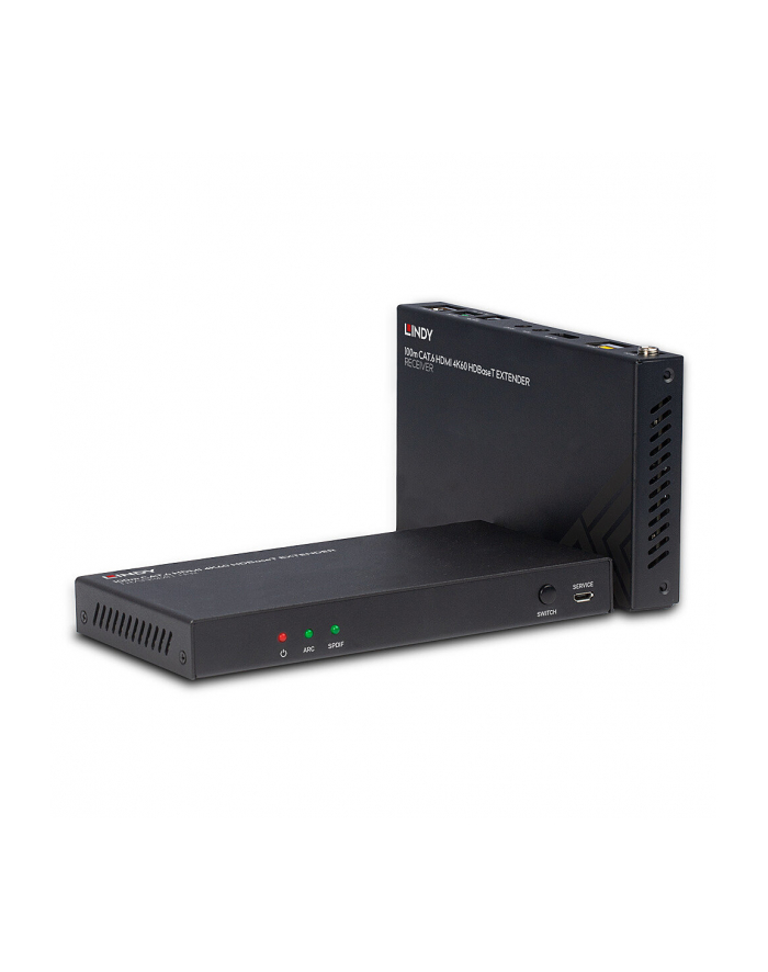 Lindy 38340 przedłużacz KVM Nadajnik i odbiornik
