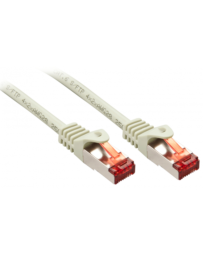 LINDY RJ-45/RJ-45 kat.6 Szary 3m 47345