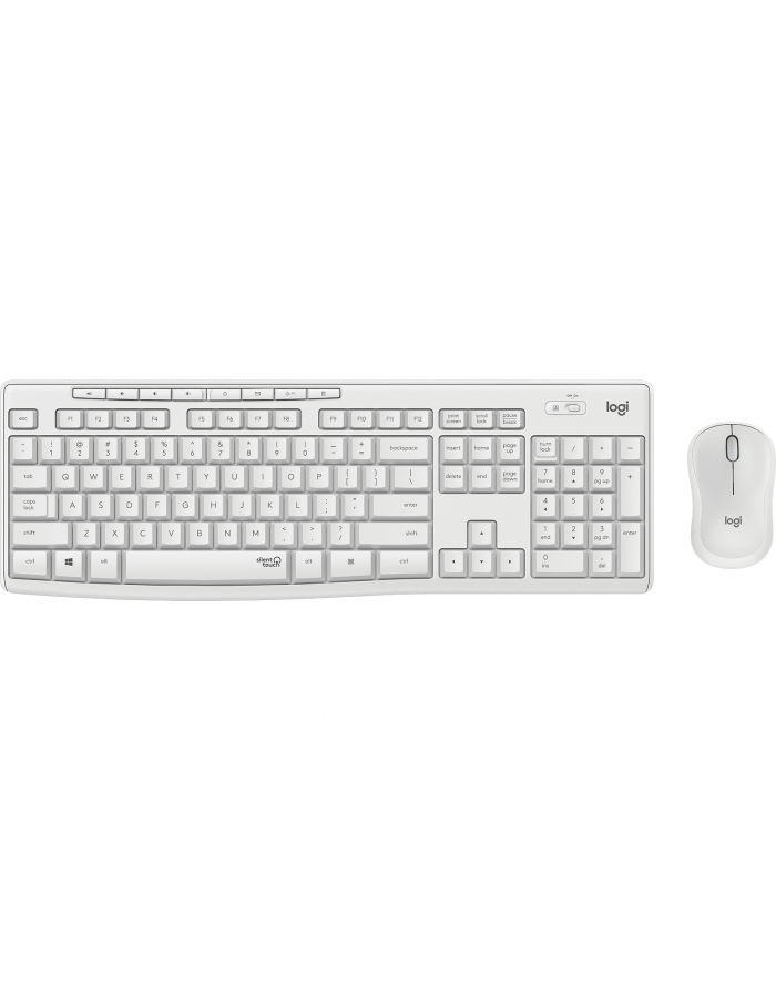 LOGITECH MK295 Silent Wireless Combo - OFF WHITE - FRA - CENTRAL 920-009820