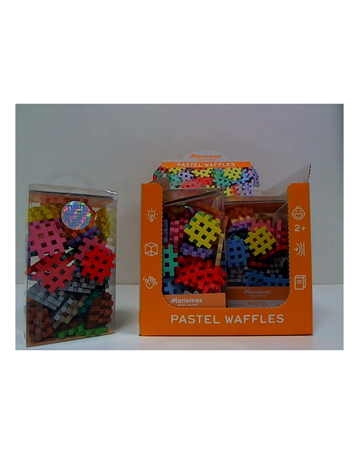 Mario-Inex Klocki Waffle mini pastel 70 sztuk 667 Marioinex