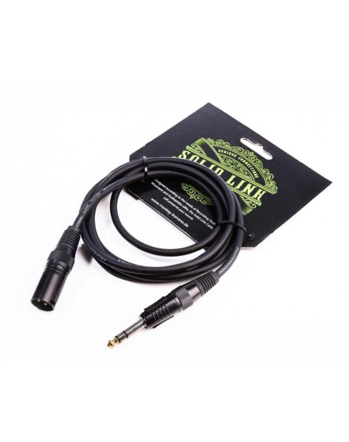 MONKEY BANANA  KABEL JACK 6.3MM - XLR 5M CZARNY (231197)  (231197)