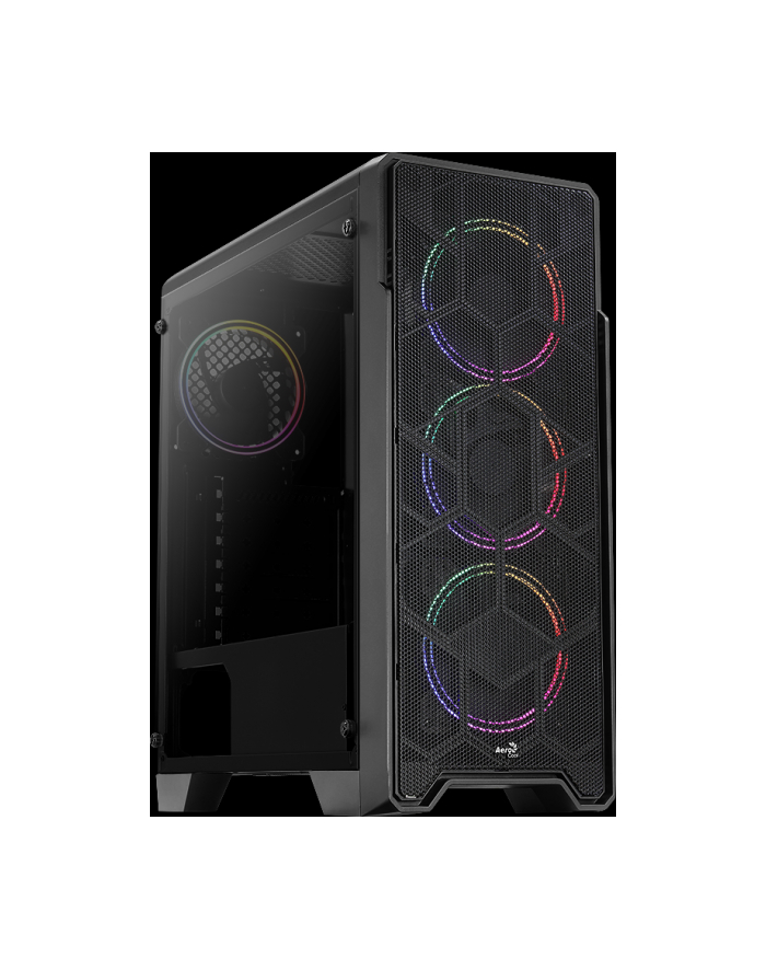 AEROCOOL PGS ORE SATURN FRGB-G-BK-v1 3xF