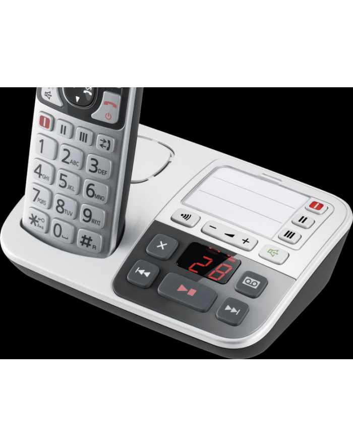 Panasonic KX-TGE520GS Srebrny j .niemiecki