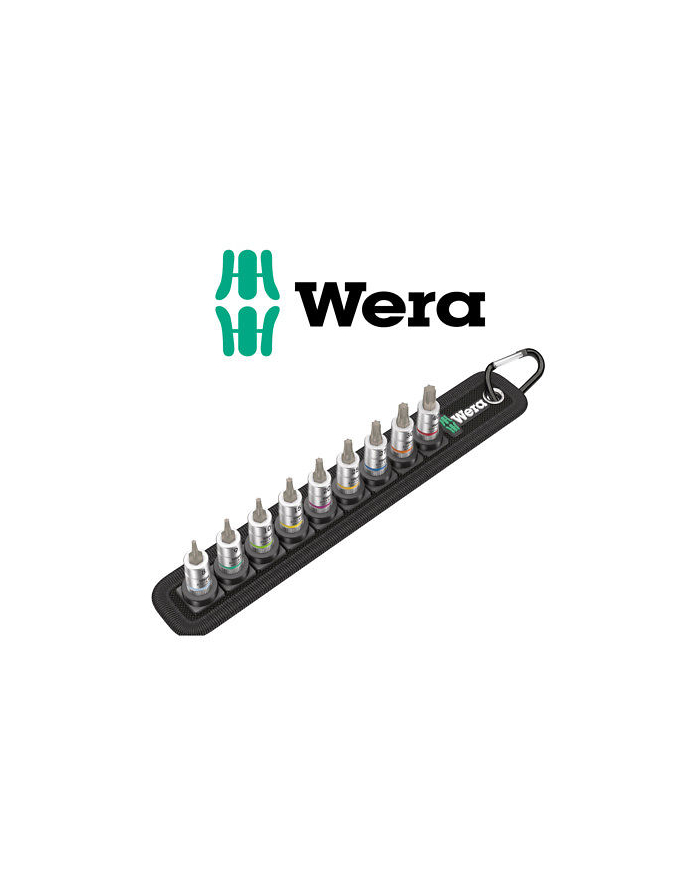 Wera Pas B 9-częściowy nieobciążony 3/8 wspornik (5003981001)