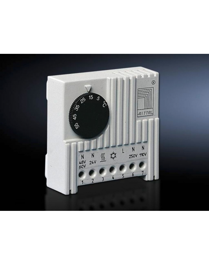 Rittal Regulator temperatury wnętrz obudowy switcha (kontrola 2-pnktowa) (3110.000)