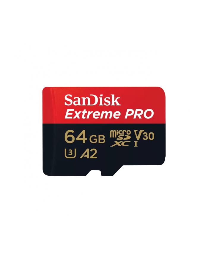 sandisk Karta Extreme Pro microSDXC 64GB 200/90 MB/s A2 V30 SDSQXCU-064G-GN6MA