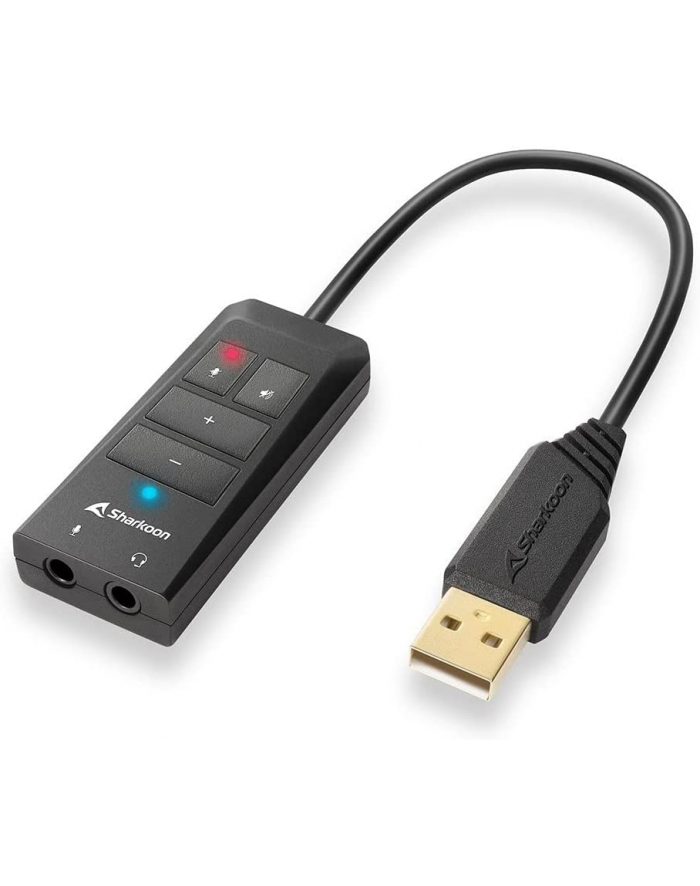 Sharkoon SB2, sound card Kolor: CZARNY
