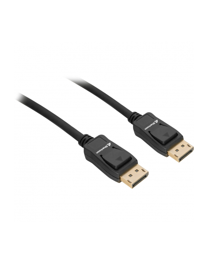 Sharkoon cable Displayport 1.4 8K Kolor: CZARNY, 1 meter 4044951036103
