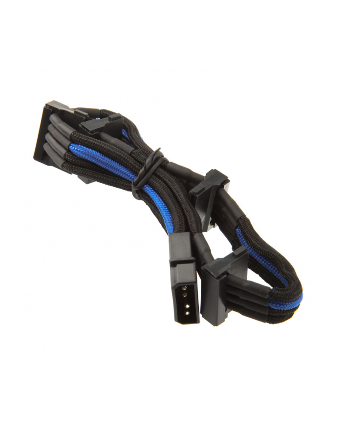 SILVERSTONE 4-PIN ZU 4X 15-PIN-SATA-KABEL , 0.3 M (SST-PP07-BTSBA)
