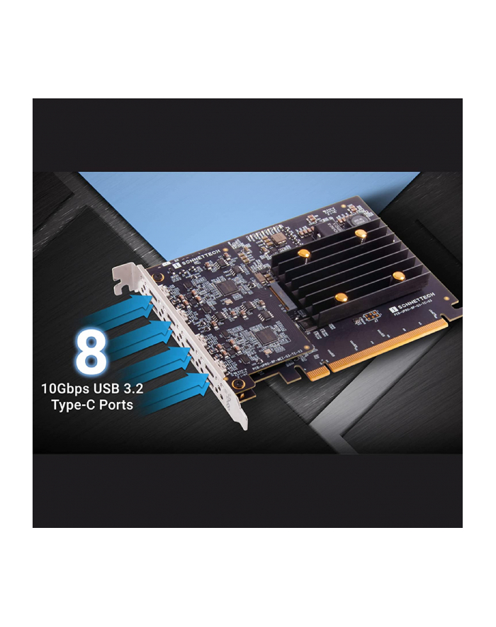 Sonnet Allegro Pro USB-C 8-port, USB controller