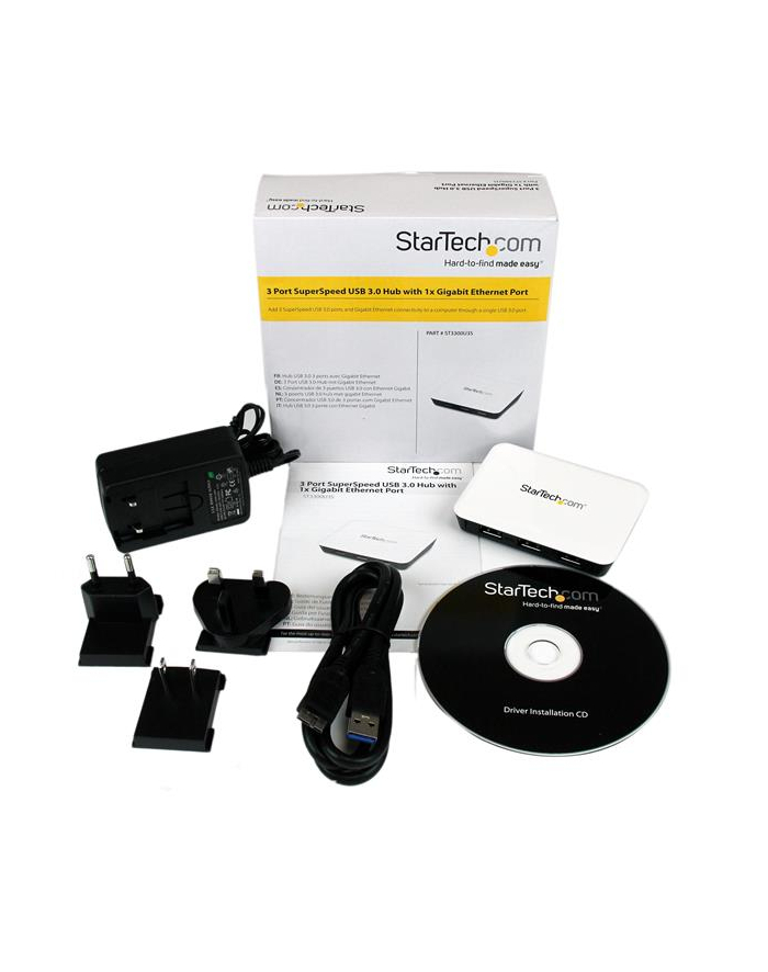 StarTech 3.0 Network adapter 3x USB ST3300U3S
