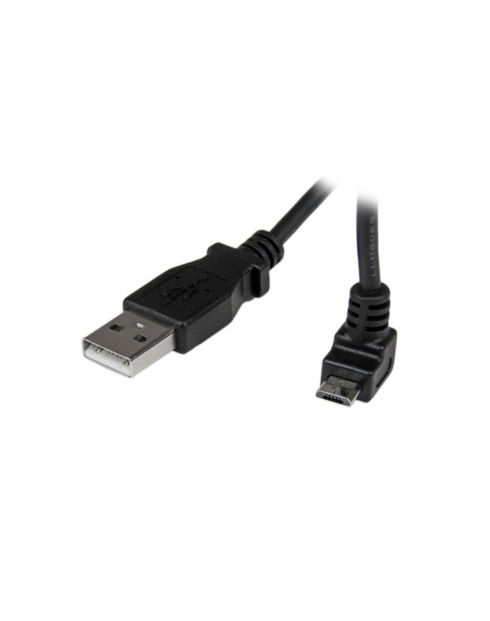 Startech Kabel USB A - Up Angled Micro B 2m (USBAUB2MU)