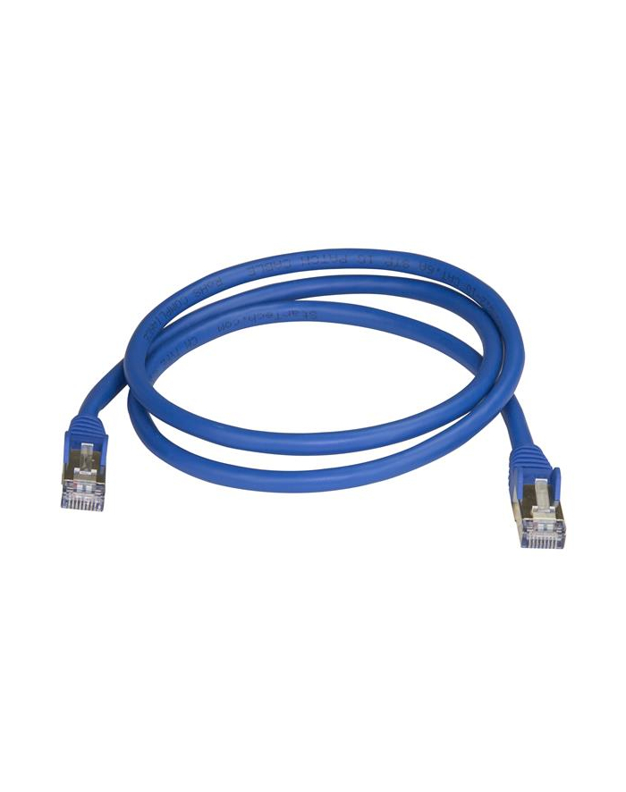Startech Patchcord kat.6A STP 1m Niebieski (6ASPAT1MBL)