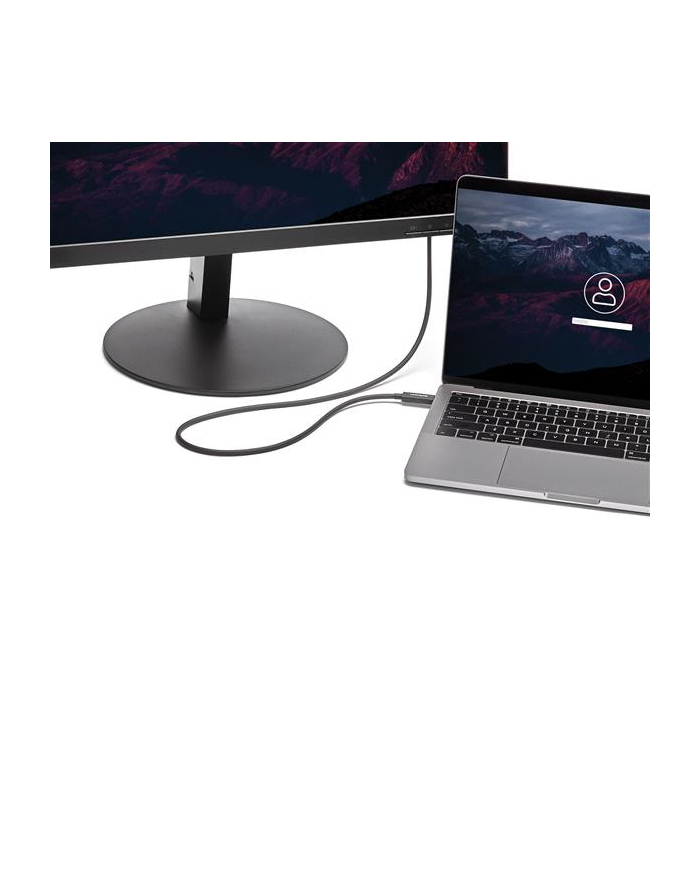 StarTech TBLT3MM1MA .com kabel Thunderbolt 1 m 40 Gbit/s Czarny