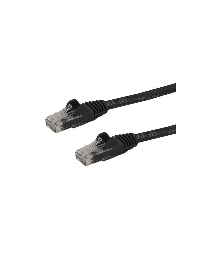 Startech.COM 1.5 M CAT6 CABLE - BLACK PATCH CORD - SNAGLESS - ETL VERIFIED - PATCH CABLE - 1.5 M - BLACK N6PATC150CMBK
