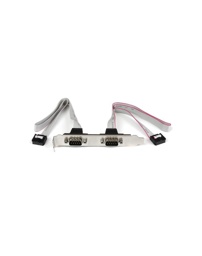 Startech.com 2 IDC - 2 DB-9, F/M (PLATE9M2P16)
