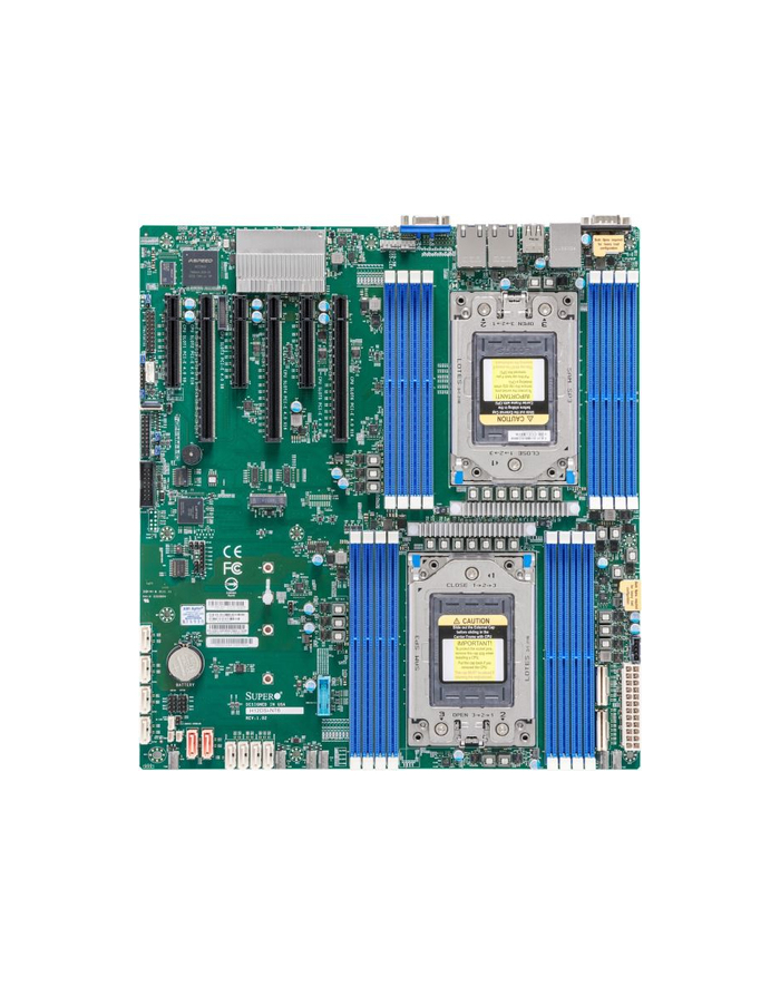 super micro computer SUPERMICRO Motherboard H12 AMD DP Rome/Milan platform with socket SP3 CPU SoC16