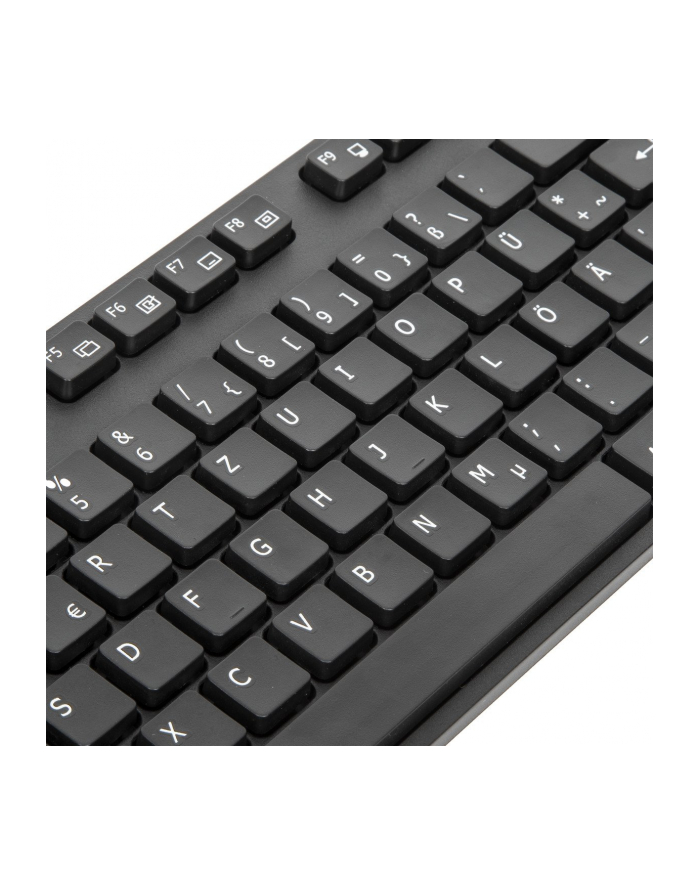 Targus Wired USB Keyboard D-E CZARNY AKB30D-E