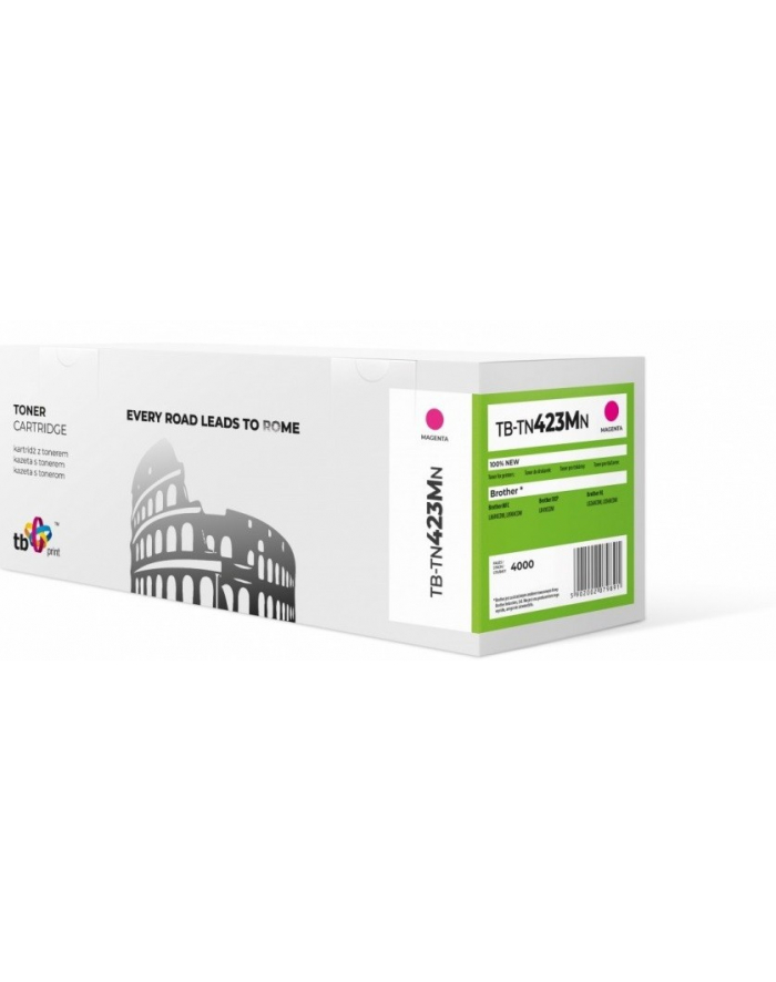 tb print Toner do Brother TN423M TB-TN423MN magenta 100% nowy