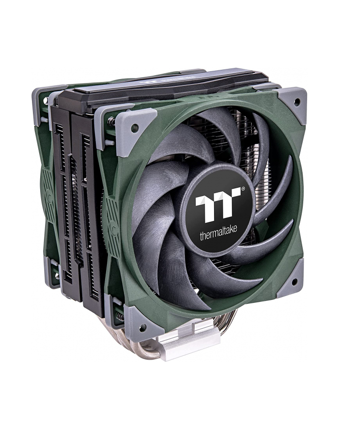Thermaltake TOUGHAIR 510 CPU Air Cooler Racing Green, CPU cooler (Kolor: CZARNY/green)