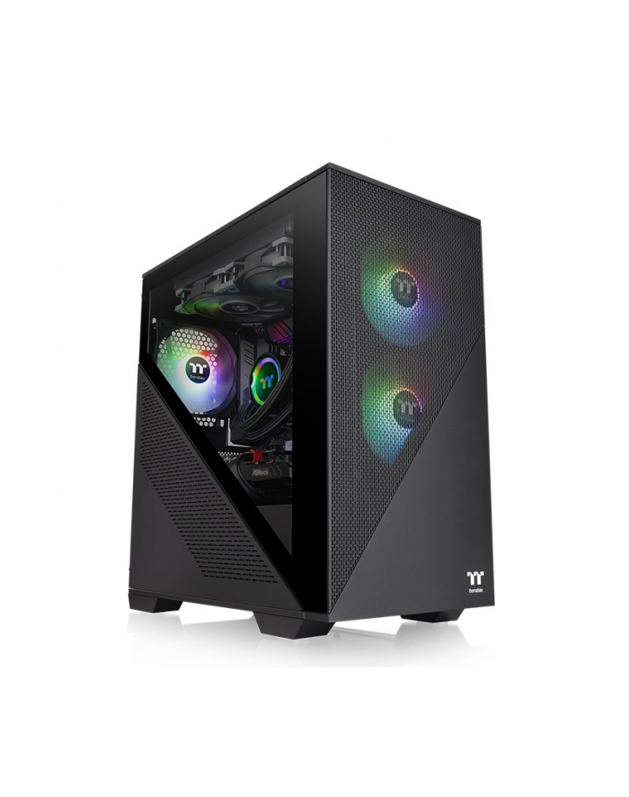 Thermaltake Divider 170 TG ARGB, tower case (Kolor: CZARNY, tempered glass)