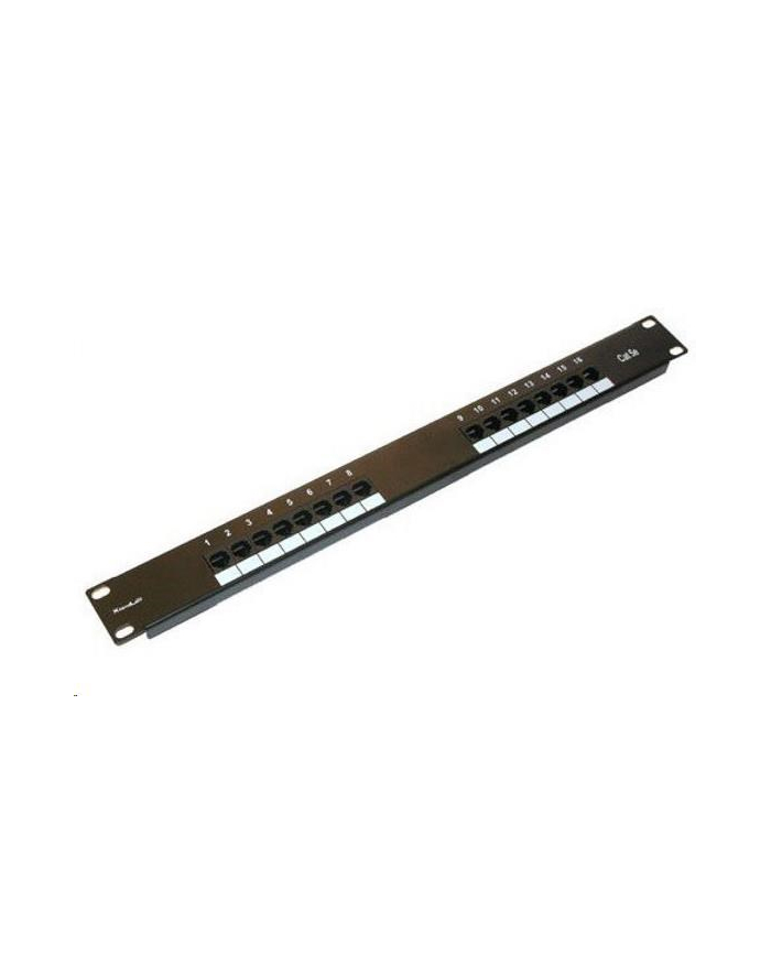 XTENDLAN 19''; PATCH PANEL 16PORT, UTP, CAT5E, 30ΜM, PODWÓJNE (49494)