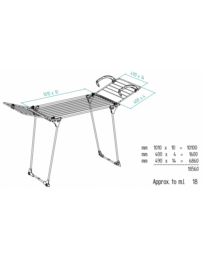 VILEDA Suszarka Premium 2w1 157332