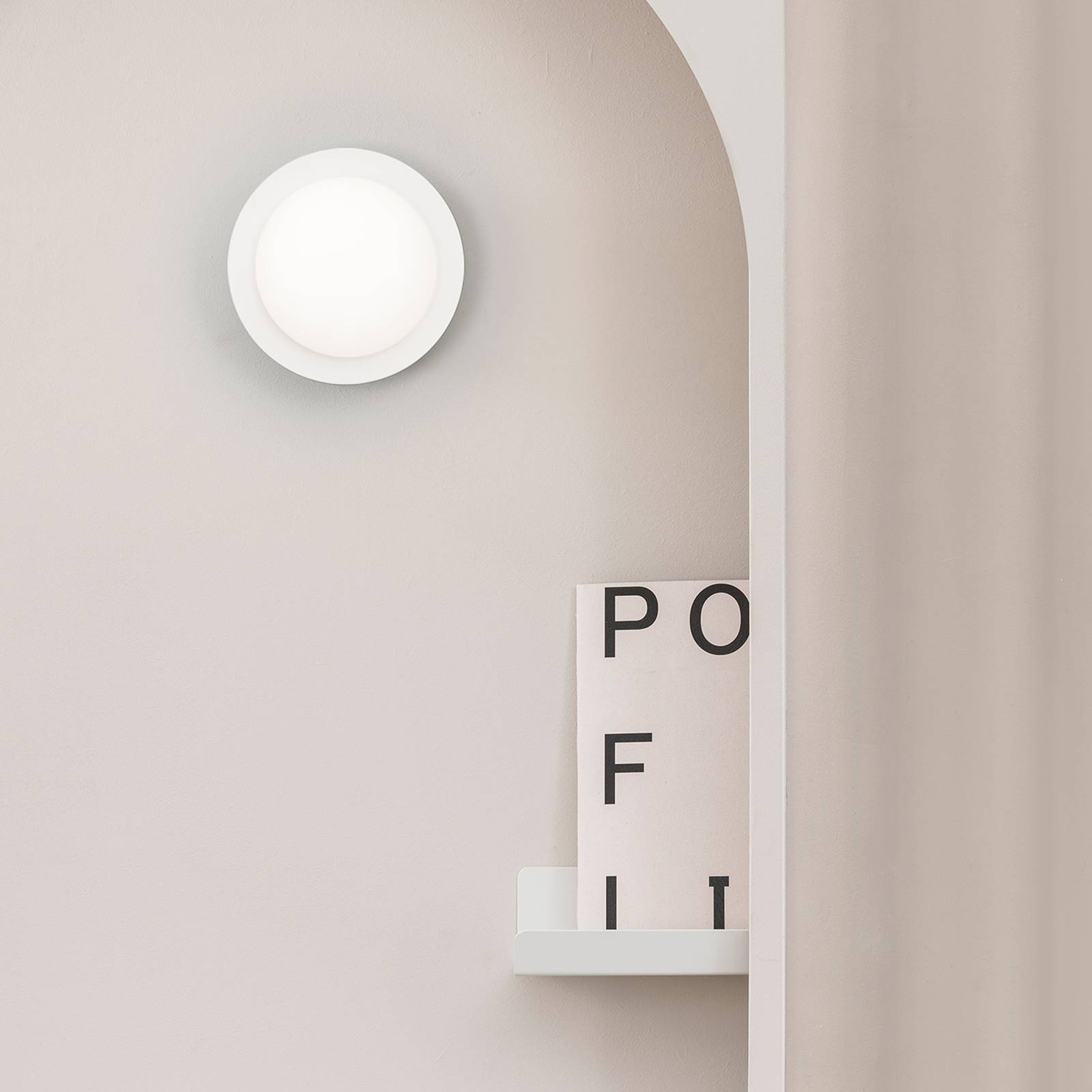 Kinkiet LED May IP44, biały