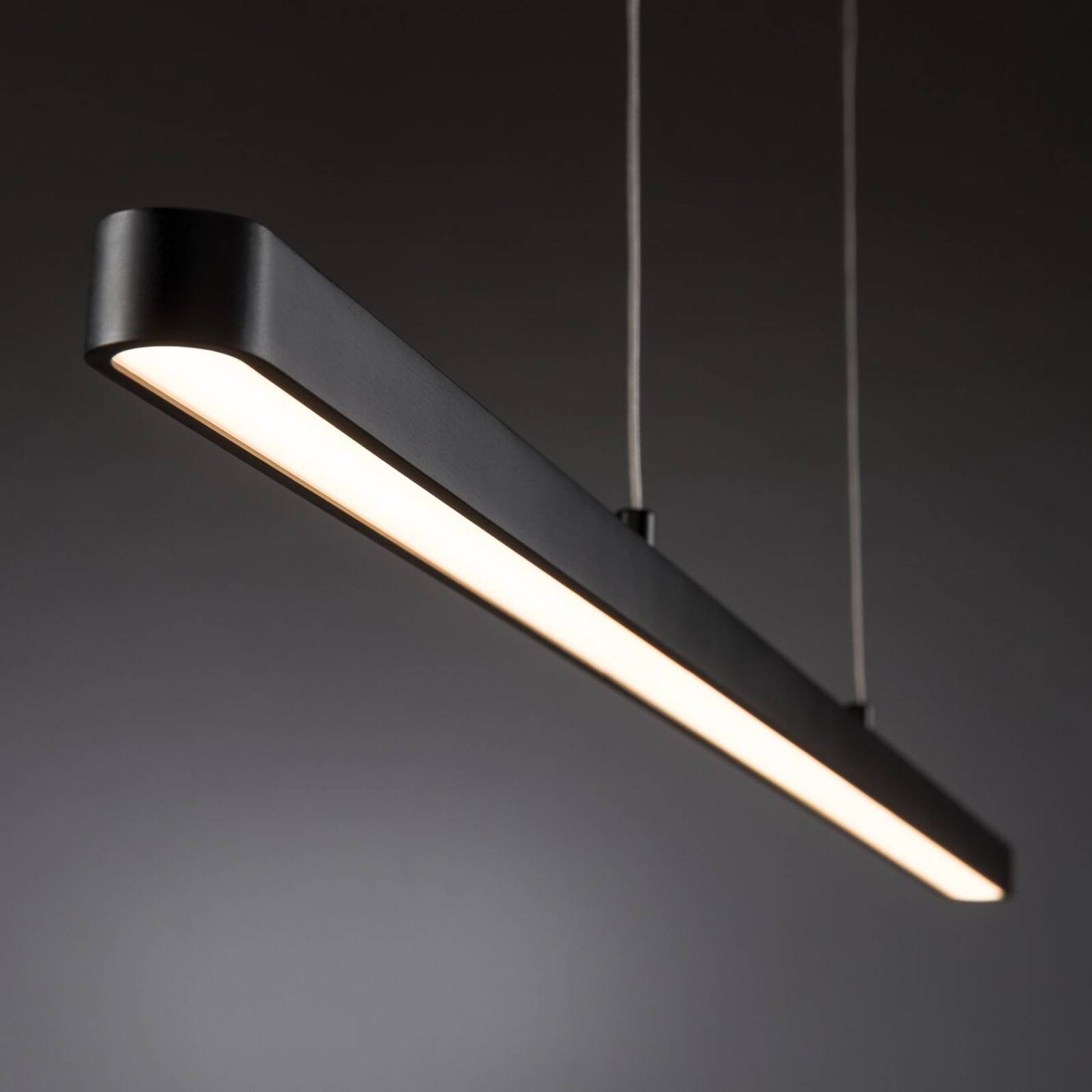 Paulmann URail Lento wisząca LED ZigBee CCT czarna