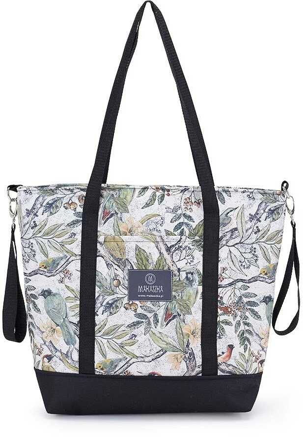 Duża Torba Shopper Bag  Ornithology Makaszka