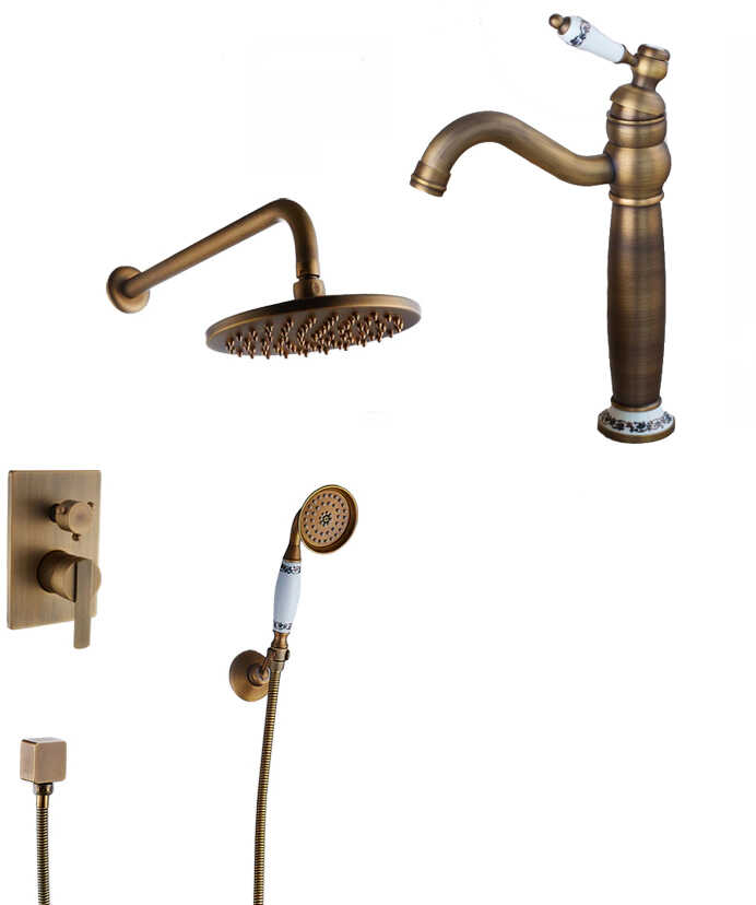 ZESTAW bateria prysznicowa VICTORIA + bateria umywalkowa VENUS