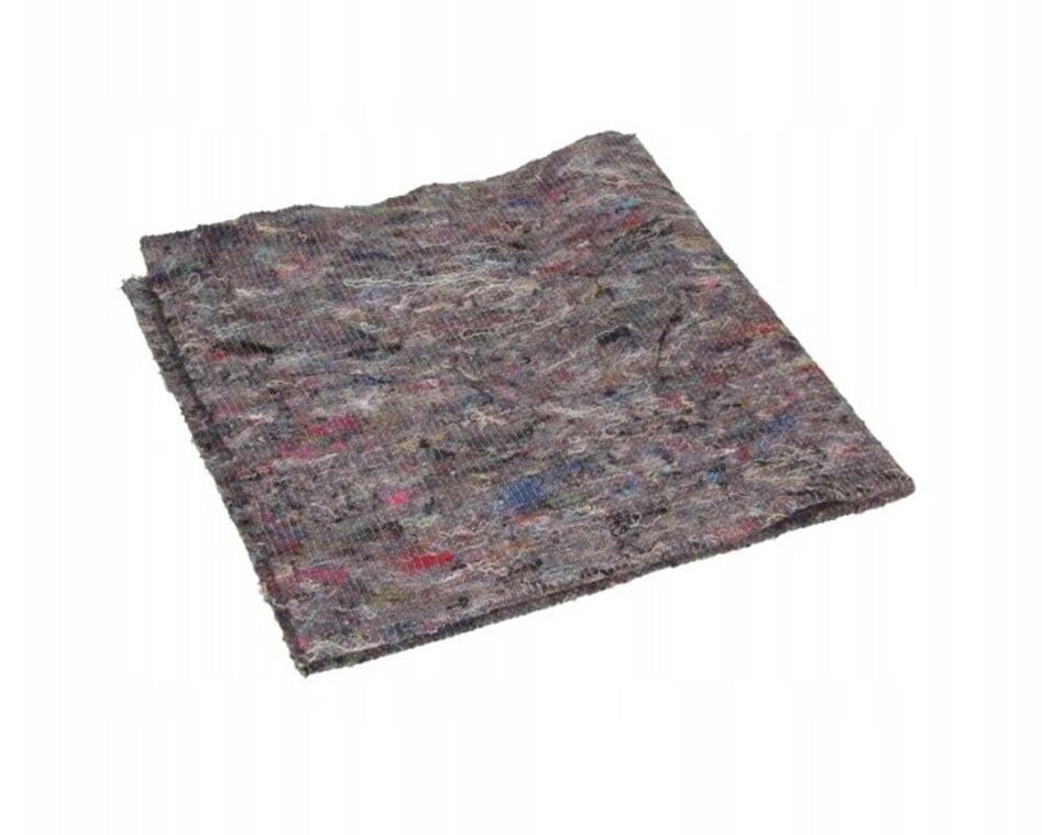 Ścierka do podłogi bawełniana szara 50x60