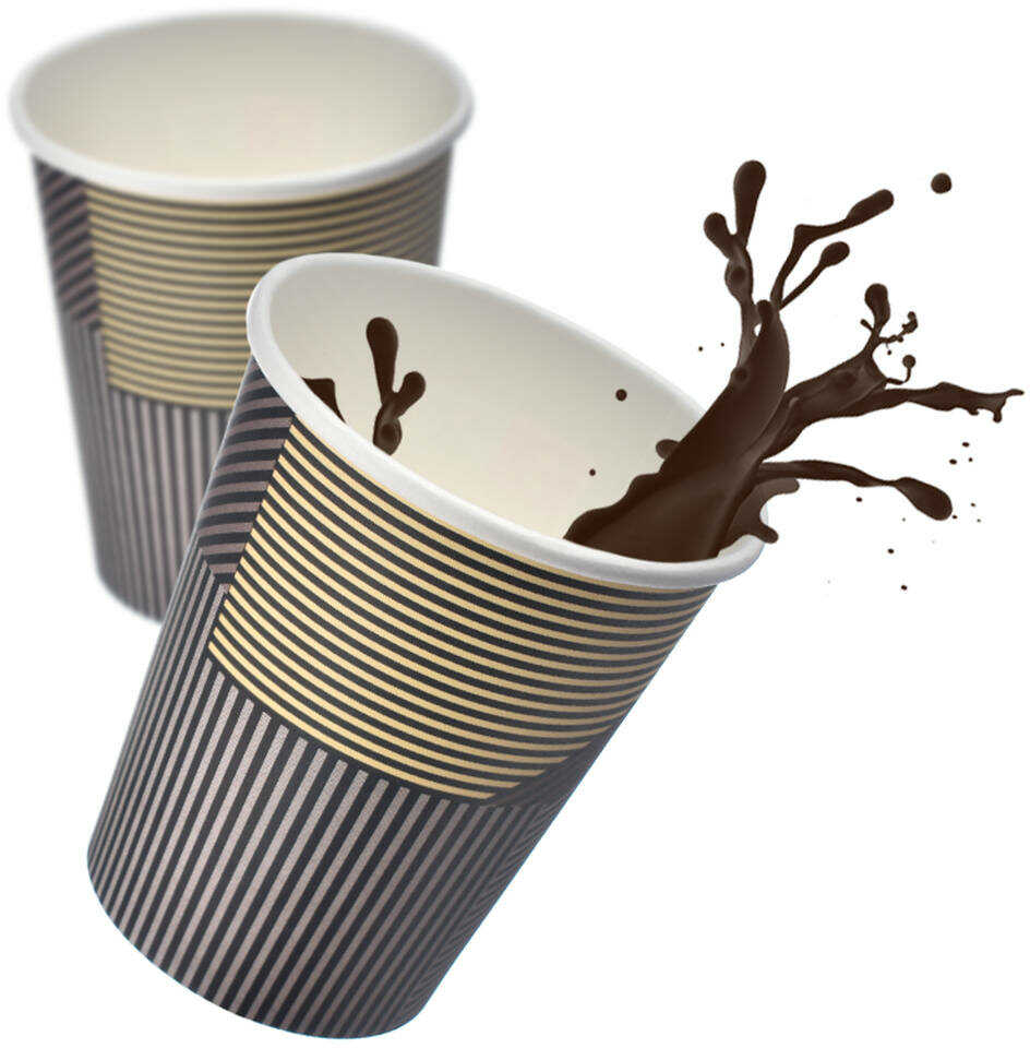 Kubki papierowe Abena kolorowe 240ml 50 sztuk