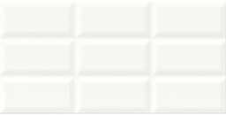 Płytka ścienna ICE WHITE BRICK structure white glossy 29,7x60 #019 gat. II