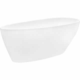 Besco GOYA wanna wolnostojąca / klik-klak czarny czyszczony od góry #WMD-160-GKB #WMD-160-GKB