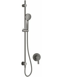DEANTE Zestaw prysznicowy podtynkowy ARNIKA titanium NAC_D9TP
