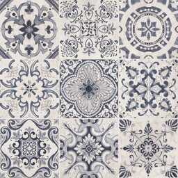 Gres szkliwiony PRIMERO blue lappato patchwork 59,8x59,8 gat. II