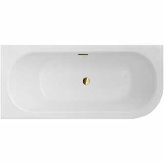 Besco WAV-160-LPZ AVITA SLIM + wanna asymetryczna 160 x 75 lewa